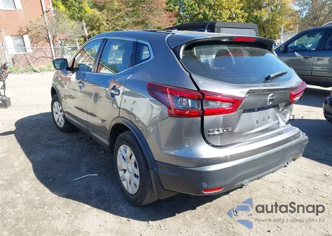 2020 Nissan Rogue Sport S/Sv/Sl из США, поврежденный, VIN JN1BJ1CW3LW388731